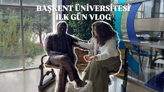 Başkent Üniversitesi İlk Gün VlogHukuk Fakültesi [upl. by Aciretehs]