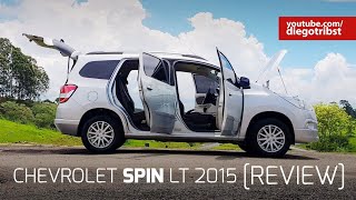 Chevrolet Spin LT 18 AT 2015  Review DT [upl. by Lidda]