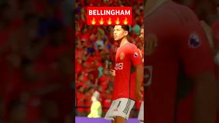 BELLINGHAM 🔥 fifa manchesterunited football gaming shortvideo fc24 premierleague shorts [upl. by Rhys]