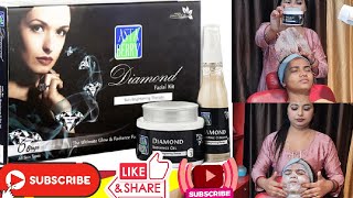 Asta Berry Diamond Facial kit  full demo and reviewbest affordable facial kit at home Live demo 👌 [upl. by Wachtel]