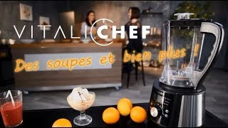 VITALICHEF  Le blender chauffant multifonction 6 en 1 [upl. by Eydnarb641]