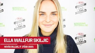 Ella Wallfur Skiljic Hovås Billdal IF  Julkalendern Lucka 17 [upl. by Hinkel899]