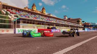 Cars 2 The Video Game  Lightning McQueen  Mission Unfriendly Competition [upl. by Zerlina960]