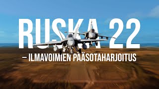 Ruska 22 ‒ Ilmavoimien pääsotaharjoitus [upl. by Ordnasil]