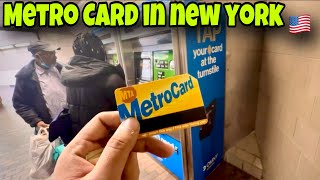 How to Get a Metro Card in New York City  Best Package Recommendation 🇺🇸❤️🔥 [upl. by Gibun]