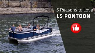 Lowe Boats  5 Reason to Love the LS Pontoon Boats [upl. by Ingrid]