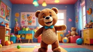 Teddy Bear Teddy Bear Song  Nursery Rhymes amp Kids Songs [upl. by Gaudette]