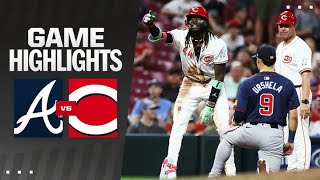 Braves vs Reds Game Highlights 91824  MLB Highlights [upl. by Emelda]