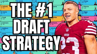 The BEST Draft Strategy in 2024 Fantasy Football Drafts  3 Mock Drafts [upl. by Anyaled]