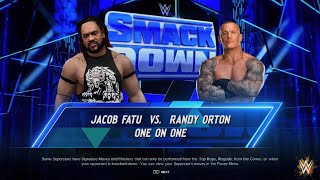 WWE 2K24  Jacob Fatu vs Randy Orton  Friday Night Smackdown on USA Network  PS5 [upl. by Michelle]