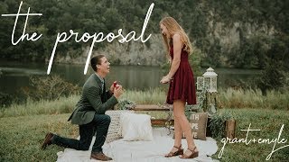 THE SWEETEST PROPOSAL EVER High School Sweethearts Grant amp Emyle [upl. by Sherurd]