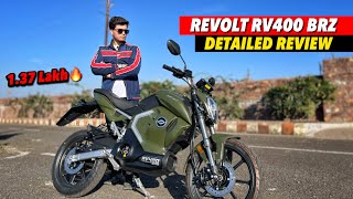 Revolt RV400 BRZ Features Performance Review [upl. by Adyan]