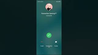 OPPO A1k Incoming call Fake PartnerDan GamingYT Lock Screen [upl. by Pufahl241]