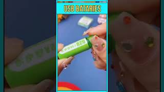 Rechargable USB Bataries 🤫🤫🤫 shorts [upl. by Blakely]