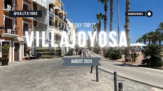 Villajoyosa August 2024 4K  One day trip to Villajoyosa [upl. by Enyalb967]