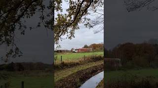 Arriva trein doorkruist het Achterhoekse coulissen landschap [upl. by Ebony]