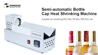 Wine Capsule Heat Shrinker Wrapping Machine [upl. by Aneeb95]