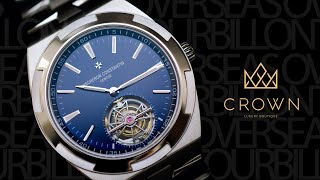 Vacheron Constantin Overseas Tourbillon 6000V  CROWN REVIEW 4K [upl. by Kumler]