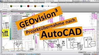 Konvertierung GEOvision³ nach AutoCAD mit cseTools [upl. by Hendricks]