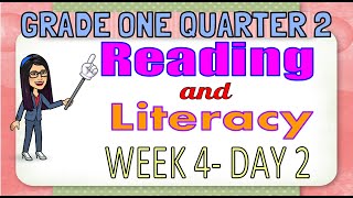 MATATAG READING AND LITERACY GRADE 1 WEEK 4 DAY 2 QUARTER 2 [upl. by Venezia]