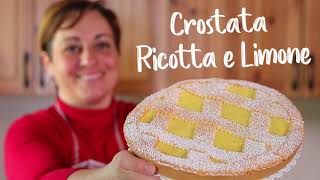 CROSTATA RICOTTA E LIMONE Ricetta Facile  Video Live Versione Corta  Fatto in Casa da Benedetta [upl. by Uliram]