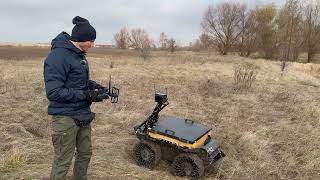 Настанова по керуванню  спуски та підйоми  UGV SirkoS1 [upl. by Sana38]