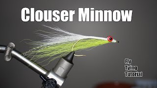 How to Tie a Clouser Minnow [upl. by Enylekcaj]