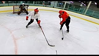 THE TOE SHOW  3 on 3 GoPro Hockey [upl. by Brainard]