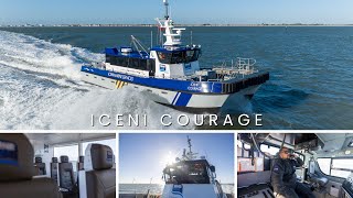 ICENI COURAGE  A Diverse Marine Refitted CTV [upl. by Eniamerej]