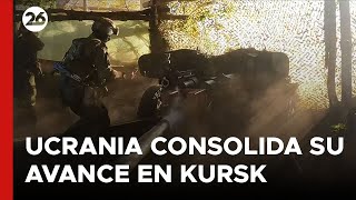 UCRANIA consolida su avance en KURSK y DESTRUYÓ TRES PUENTES  26Global [upl. by Lak]