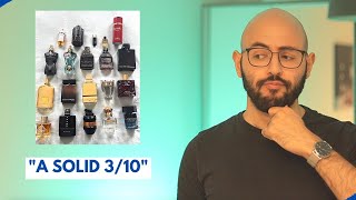 Brutally Rating Subscriber Collections Out Of 10  Mens FragrancePerfume Review 2023 [upl. by Roose]