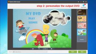 How to create DVD from video with DVD movie maker [upl. by Nahtanohj]