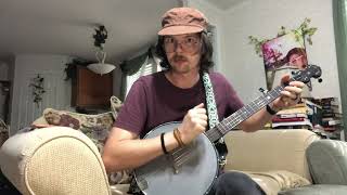 Snowdrop Tune  Clawhammer Banjo [upl. by Naz]