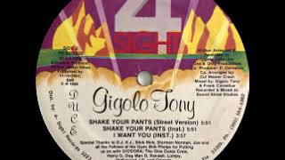 Gigolo Tony  Shake Your Pants Instrumental [upl. by Rabkin295]