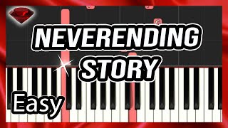 How To Play The Neverending Story Easy Piano Tutorial [upl. by Atilehs]