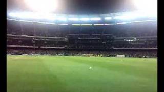 Geelong Vs Collingwood National Anthem [upl. by Wojak899]