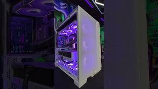 Who else LOVES an all white Gaming PC 😮‍💨 [upl. by Kreiker232]