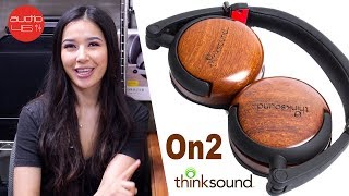 Thinksound On2 Monitor Series Wooden Headphones [upl. by Aleahs]