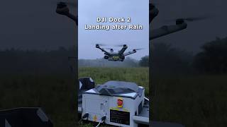 Can the DJI Dock 2 Handle Wet Conditions Watch Its Impressive Landing 📹 Halorobotics [upl. by Boylston550]