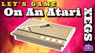 Lets Game on an Atari XEGS  The Forgotten Atari Video Game Console [upl. by Akessej]