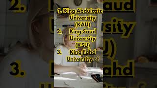 Names of Top 5 Universities in Saudi Arabia [upl. by Mcadams]