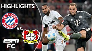 🚨 OKTOBERFEST SHOWDOWN 🚨 Bayern Munich vs Bayer Leverkusen  Bundesliga Highlights  ESPN FC [upl. by Navada]