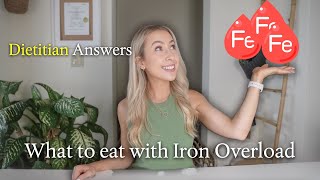 Diet and Haemochromatosis  What to eat with iron overload  Explained by a DIETITIAN [upl. by Mercuri]