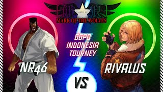 GGPO indonesia Garou MOTW tournament 24 nov 24 Nr46 vs Rivalus garoumarkofthewolves garou fgc [upl. by Josee]