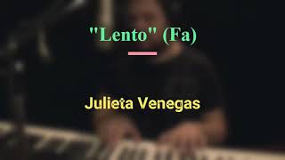 Lento  Julieta Venegas  Karaoke  Pista [upl. by Ayna]