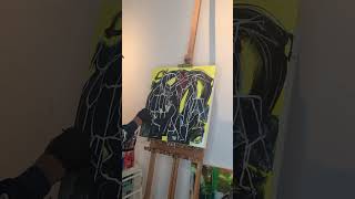 Abstract Painting Process [upl. by Bergin]