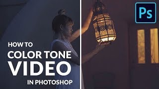 How to Color Tone Video in Photoshop [upl. by Rainie]