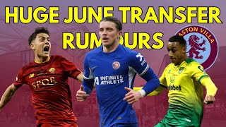 FIVE ASTON VILLA TRANSFER RUMOURS IN ONE VIDEO Were back in for Dybala [upl. by Basir898]