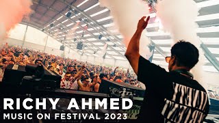 RICHY AHMED at MUSIC ON FESTIVAL 2023 • AMSTERDAM [upl. by Malita]