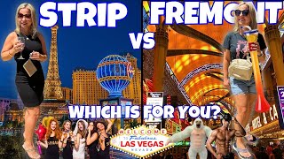 Las Vegas Trip Planning Tips  Strip or Fremont Street [upl. by Acinat]